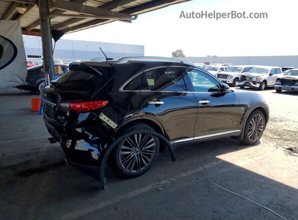 JN8CS1MU0HM144151 2017 INFINITI QX70 Black Przód prawy
