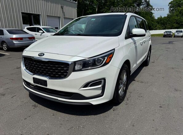 KNDMB5C18K6525496 2019 KIA SEDONA White Tył lewy