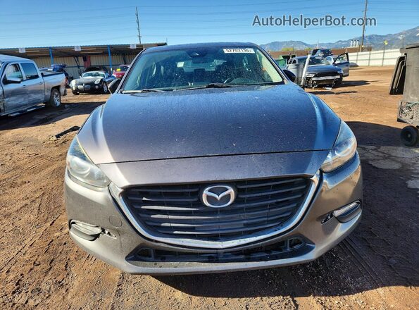 3MZBN1L34JM257633 2018 MAZDA 3 Gray 