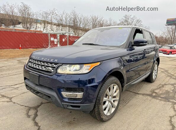 SALWR2VF1GA552189 2016 LAND ROVER RANGE ROVER Blue Rear right