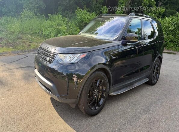 SALRG2RV4JA069601 2018 LAND ROVER DISCOVERY Black Tył prawy