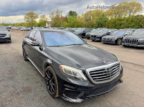 WDDUG7JBXHA286408 2017 MERCEDES-BENZ S Black Widok z przodu