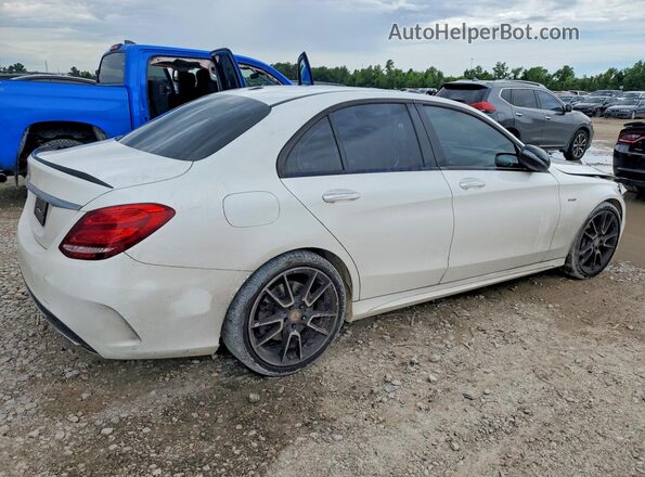 55SWF6EB0GU132868 2016 MERCEDES-BENZ C White Передня права чверть