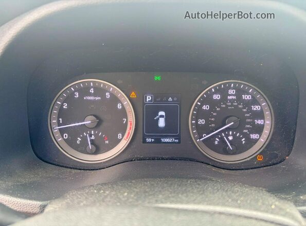 KM8J3CA2XJU794296 2018 HYUNDAI TUCSON Black 