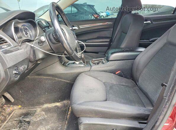 2C3CCAAG4LH115663 2020 CHRYSLER 300 Maroon Vista interior delantera
