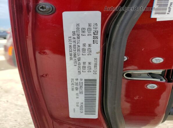 2C3CCAAG4LH115663 2020 CHRYSLER 300 Maroon Vista del compartimento del motor