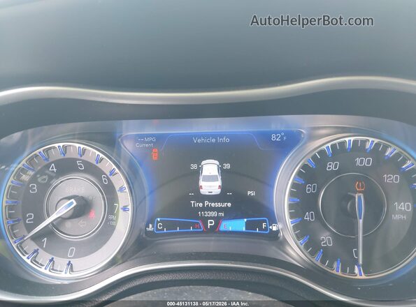 2C3CCAAG5MH570927 2021 CHRYSLER 300 Gray უკანა სავარძლების ხედი
