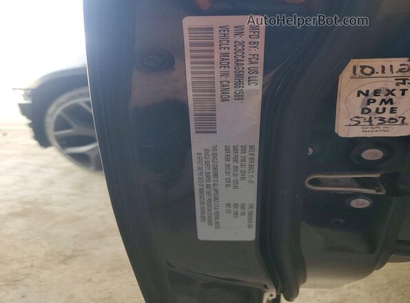 2C3CCAAG6MH661589 2021 CHRYSLER 300 Black Շարժիչի բաժամունքի տեսք