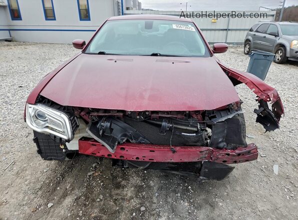 2C3CCAAG7GH329049 2016 CHRYSLER 300 Maroon Widok z przodu