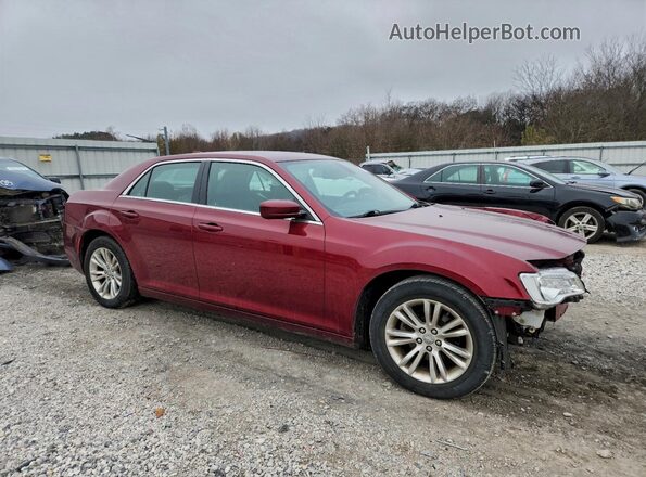 2C3CCAAG7GH329049 2016 CHRYSLER 300 Maroon Przód prawy