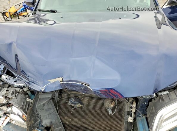 2C3CCAAG7HH609961 2017 CHRYSLER 300 Синий Вид задней части салона