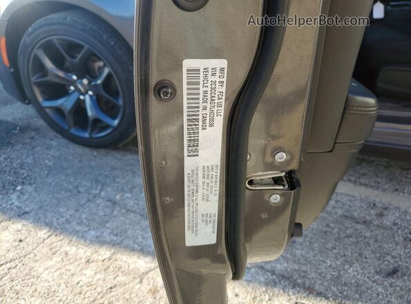 2C3CCAAG7LH220536 2020 CHRYSLER 300 Charcoal ძრავის განყოფილების ხედი