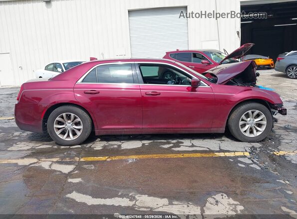 2C3CCAAG8KH736970 2019 CHRYSLER 300 Burgundy Vista interior trasera