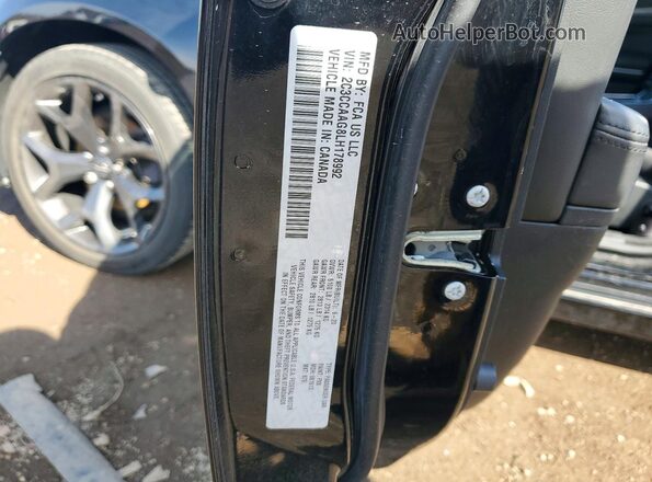 2C3CCAAG8LH178992 2020 CHRYSLER 300 Black Widok komory silnika