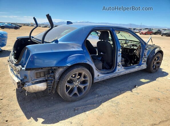 2C3CCAAGXLH201091 2020 CHRYSLER 300 Blue Trasero derecho