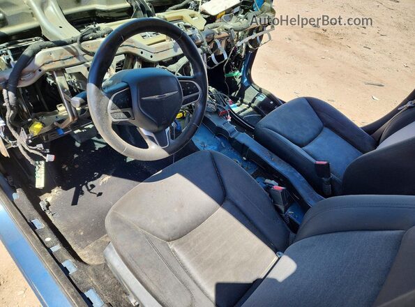 2C3CCAAGXLH201091 2020 CHRYSLER 300 Blue Vista del salpicadero