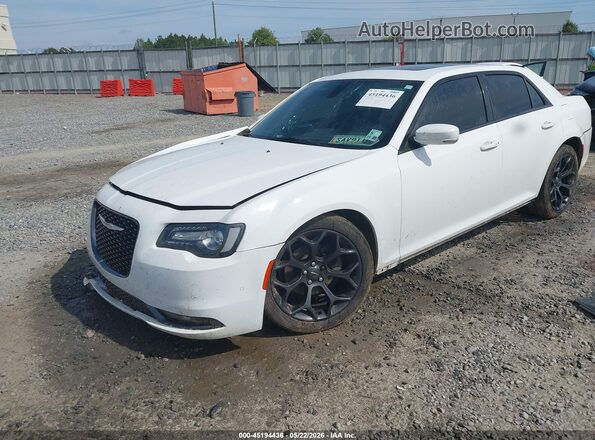2C3CCABG3KH604925 2019 CHRYSLER 300 White Առջևի ձախ երեք քառորդ տեսարան