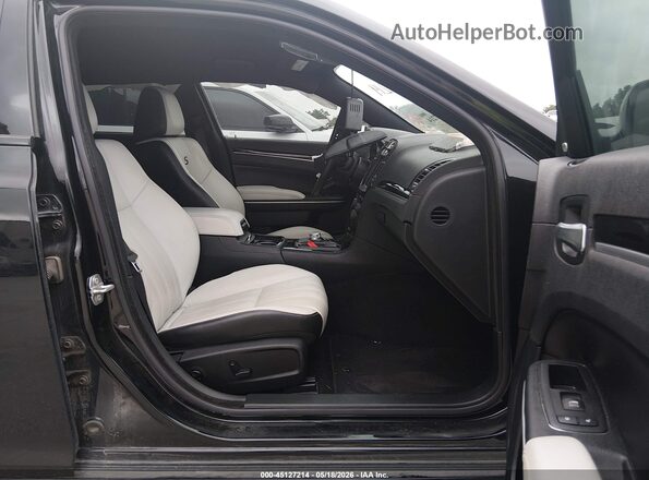 2C3CCABG6KH686097 2019 CHRYSLER 300 Black Widok wnętrza z przodu