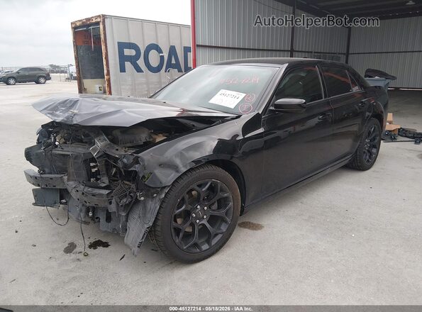 2C3CCABG6KH686097 2019 CHRYSLER 300 Black Przód lewy