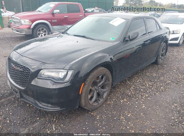 2C3CCABG8MH532848 2021 CHRYSLER 300 Черный Передняя левая четверть