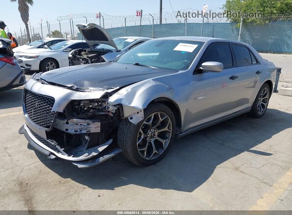 2C3CCABG9JH223014 2018 CHRYSLER 300 Gray წინა მარცხენა ხედი სამი მეოთხედიდან