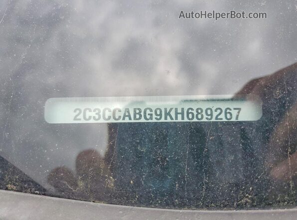 2C3CCABG9KH689267 2019 CHRYSLER 300 Gray 