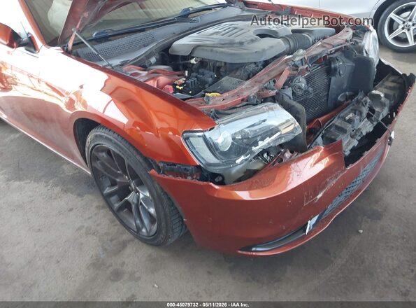 2C3CCABG9MH554552 2021 CHRYSLER 300 Оранжевый Вид спереди