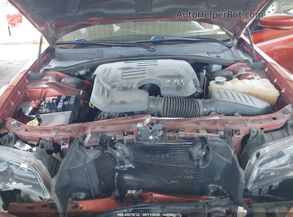 2C3CCABG9MH554552 2021 CHRYSLER 300 Оранжевый Вид сзади