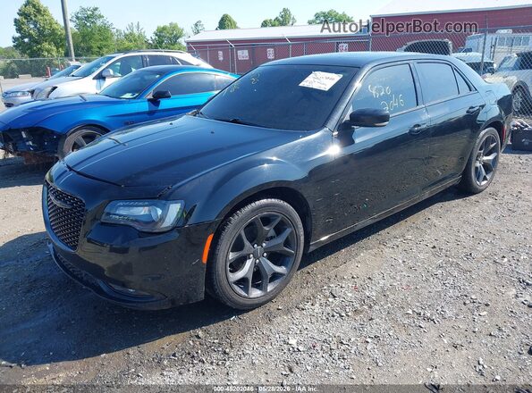 2C3CCABG9NH154301 2022 CHRYSLER 300 Черный Передняя левая четверть
