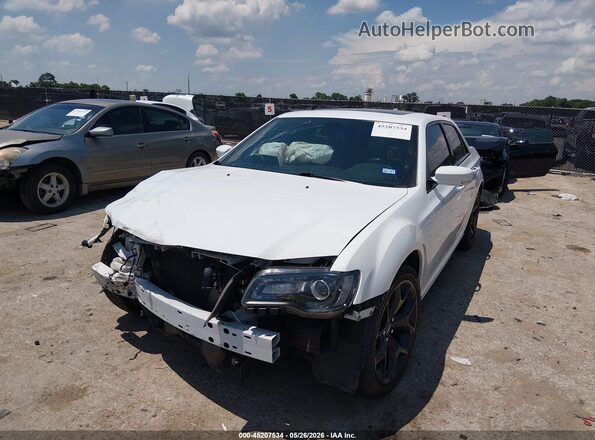 2C3CCABG9NH158722 2022 CHRYSLER 300 White წინა მარცხენა ხედი სამი მეოთხედიდან
