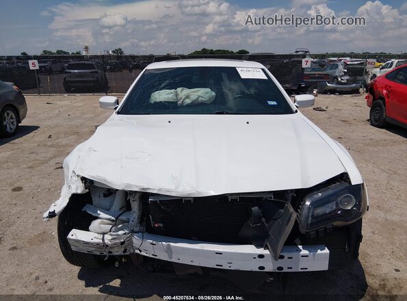 2C3CCABG9NH158722 2022 CHRYSLER 300 White ხელსაწყოთა პანელის ხედი