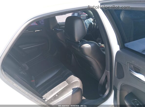 2C3CCABG9NH158722 2022 CHRYSLER 300 White VIN კოდის სტიკერის ხედი