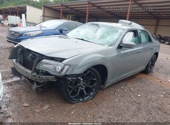 2C3CCABGXKH573379 2019 CHRYSLER 300 Серый Передняя левая четверть