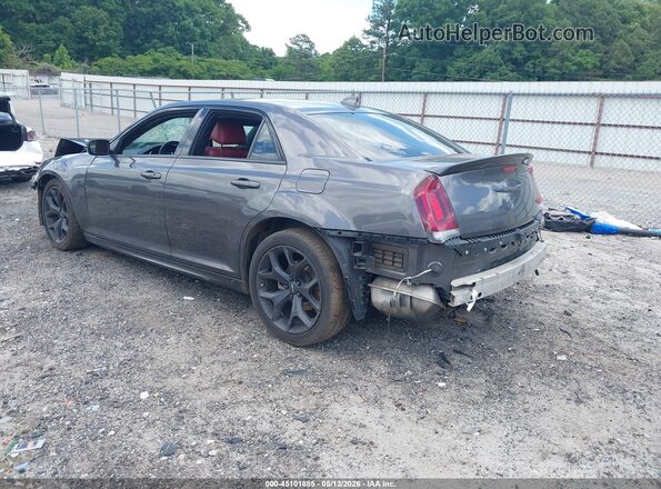 2C3CCABTXMH649201 2021 CHRYSLER 300 Gray Trasero izquierdo