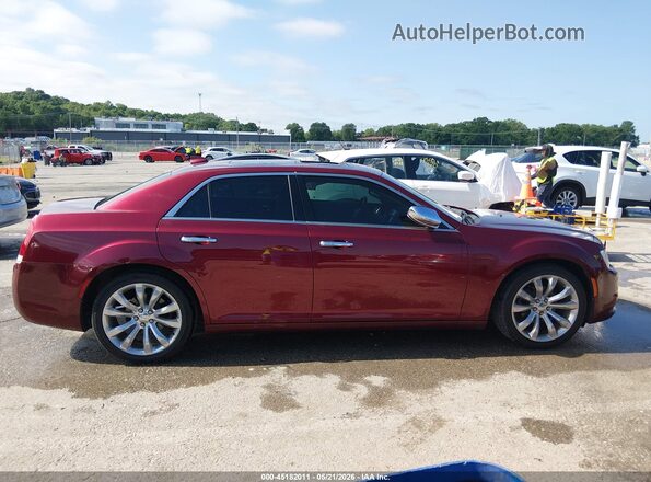 2C3CCAEG2KH594805 2019 CHRYSLER 300 Red Rear interior view