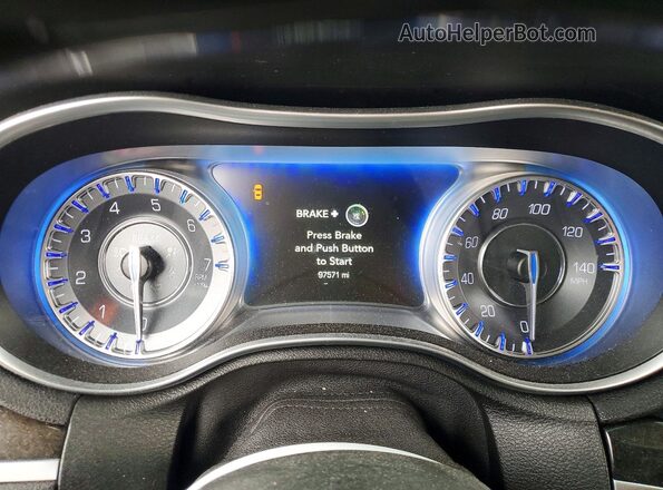 2C3CCAEG3GH343430 2016 CHRYSLER 300 Black 