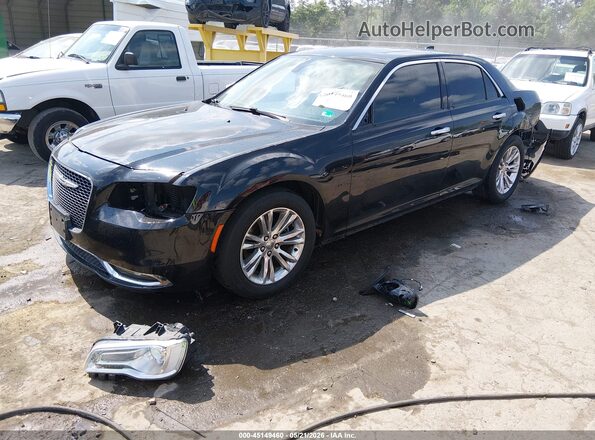 2C3CCAEG3HH549834 2017 CHRYSLER 300 Черный Передняя левая четверть