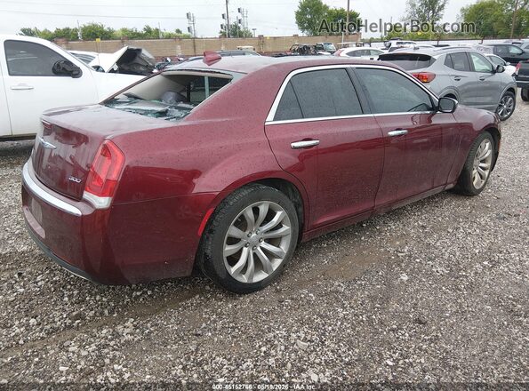 2C3CCAEG5KH594913 2019 CHRYSLER 300 Бордовый Задняя правая четверть