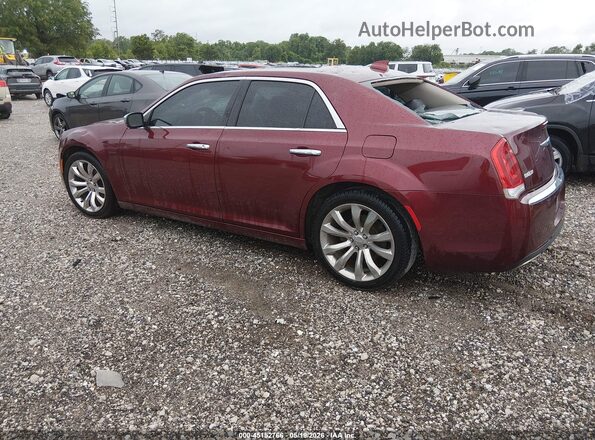 2C3CCAEG5KH594913 2019 CHRYSLER 300 Бордовый Задняя левая четверть