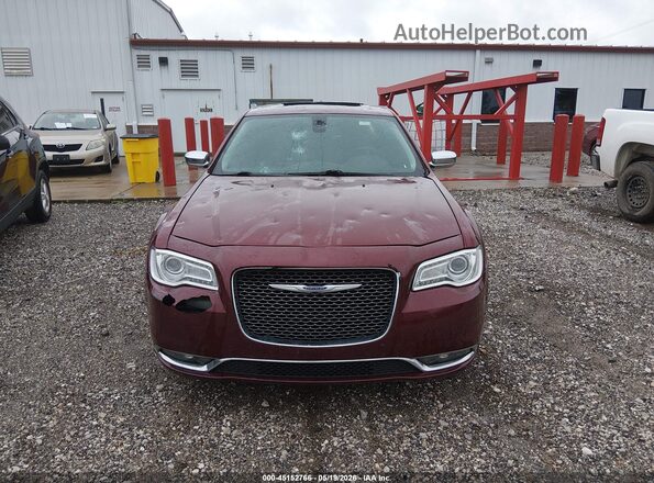 2C3CCAEG5KH594913 2019 CHRYSLER 300 Бордовый Вид щитка приборов