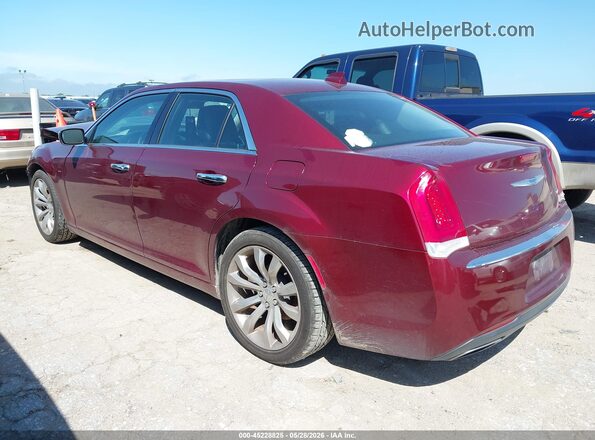 2C3CCAEG5KH609717 2019 CHRYSLER 300 Red Задня ліва чверть