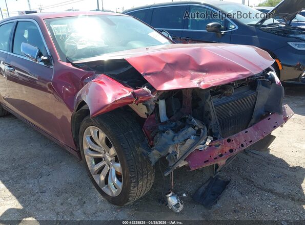 2C3CCAEG5KH609717 2019 CHRYSLER 300 Red Вид спереду
