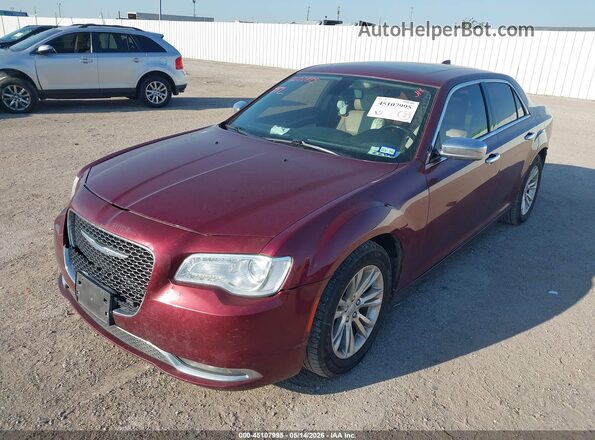 2C3CCAEG6HH645974 2017 CHRYSLER 300 Red Przód lewy