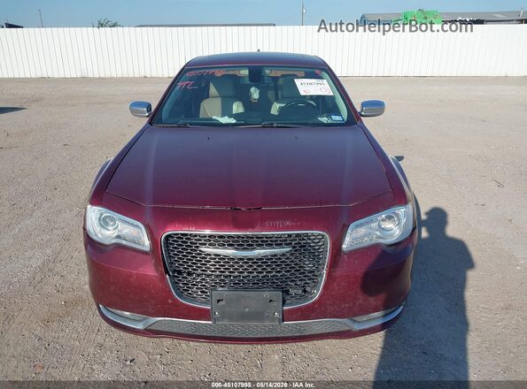 2C3CCAEG6HH645974 2017 CHRYSLER 300 Red Widok zestawu wskaźników