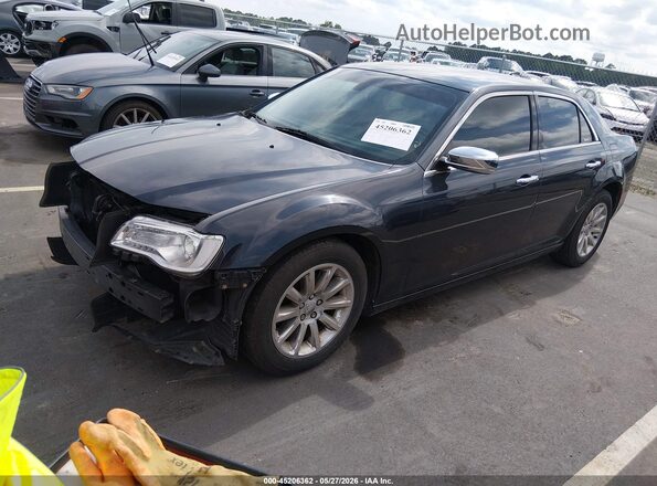 2C3CCAEG6JH123125 2018 CHRYSLER 300 Black Առջևի ձախ երեք քառորդ տեսարան