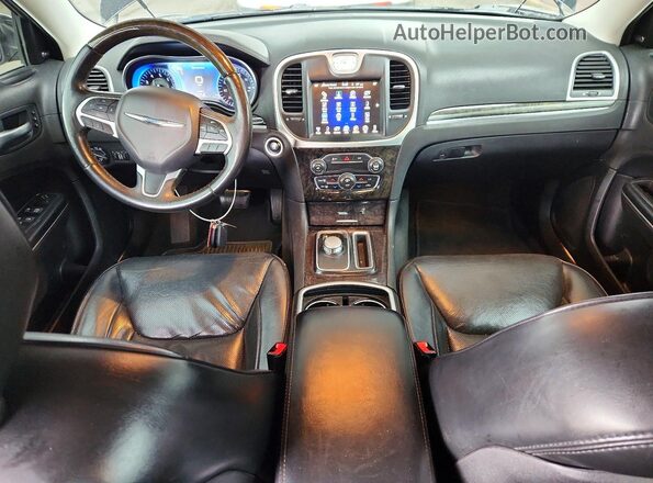 2C3CCAEG9GH212213 2016 CHRYSLER 300 Черный Вид панели приборов