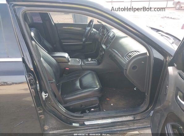 2C3CCAEG9KH697574 2019 CHRYSLER 300 Black Widok wnętrza z przodu