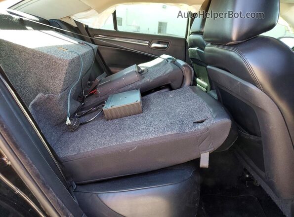2C3CCAEGXGH273439 2016 CHRYSLER 300 Black Rear seats view