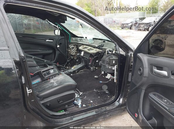 2C3CCAGG1GH296573 2016 CHRYSLER 300 Black წინა სალონის ხედი