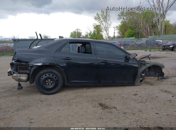 2C3CCAGG1GH296573 2016 CHRYSLER 300 Black უკანა სალონის ხედი